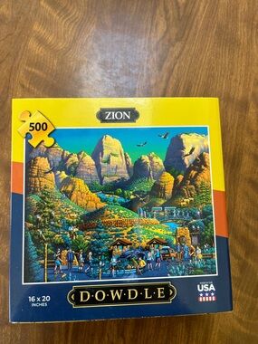 Dowdle Zion National Park 500-Piece Puzzle